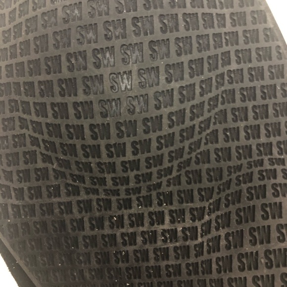 Stuart Weitzman Regent Suede Textured Leather Flat - Picture 13 of 15